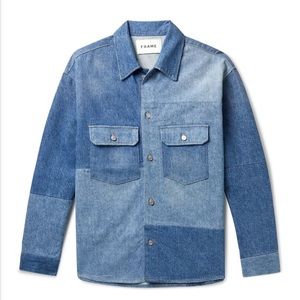 Frame Denim Patchwork Shirt/Shacket